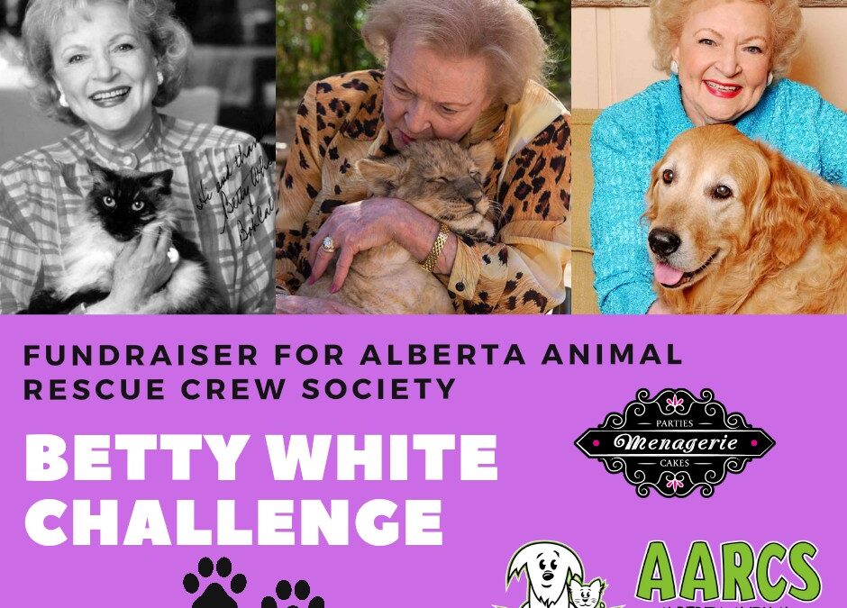 🎂 3rd Annual Betty White Birthday Fundraiser 🎂 Menagerie Parties & Cakes